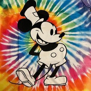 Mickey Mouse Tie Dye Shirt